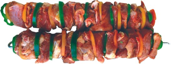 Spit meat with peppers - I Vonitsa Butcher Shop