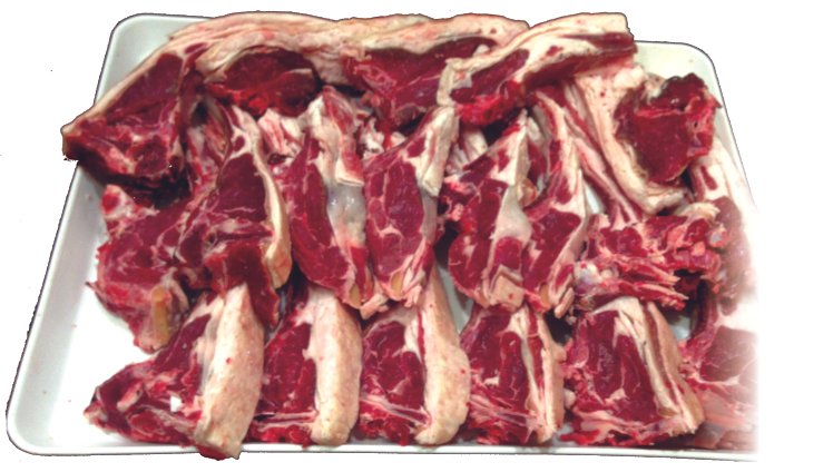 Fresh meat in the window - I Vonitsa Butcher Shop